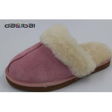 2015 good price fashion women indoor ladies velvet slippers